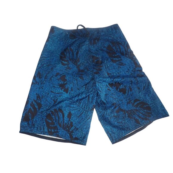 Oxbow Laird Men's Board Shorts Size 30 Blue & Black Floral Print Pockets‎ - Picture 5 of 5